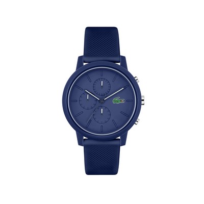Lacoste™ L.12.12. Gents Navy Blue TR90 Watch w/Silicone Strap