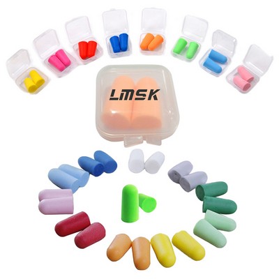 Earplugs In Square Case