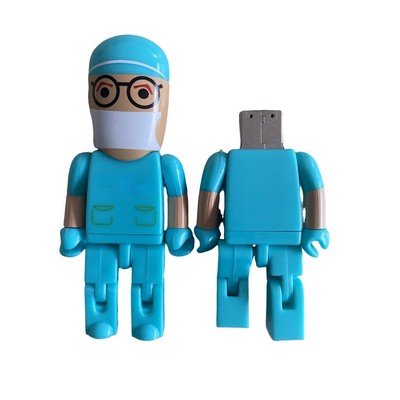 4GB Doctor Shaped USB Flash Drive