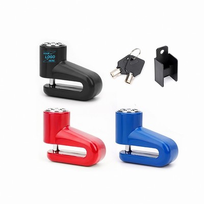 Disc Brake Bicycle Lock