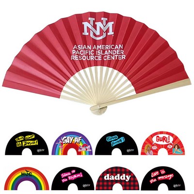 Modern and Funny Wooden Fan