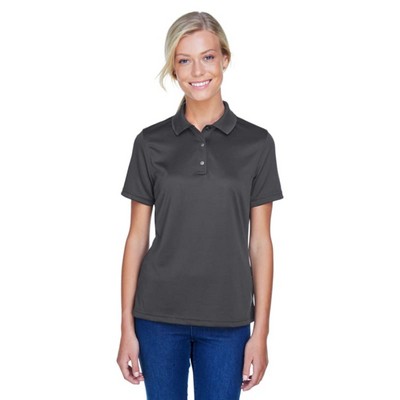 Harriton Ladies' Advantage Snag Protection Plus IL Snap Placket Polo