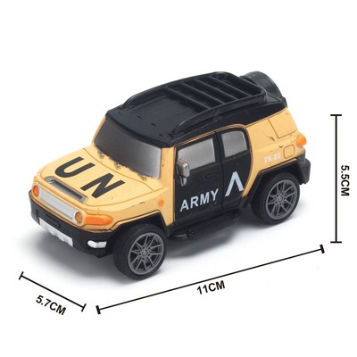1:43 Mini Slide Military Vehicle Off-Road Vehicle