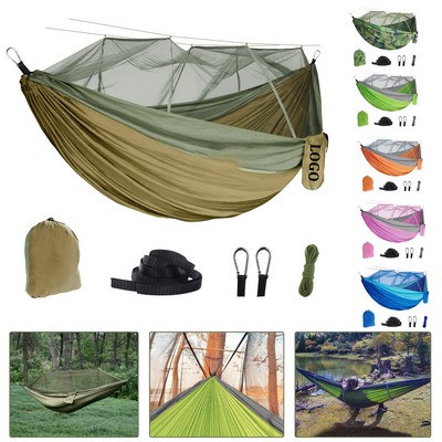 Portable Camping Hammock w/Net