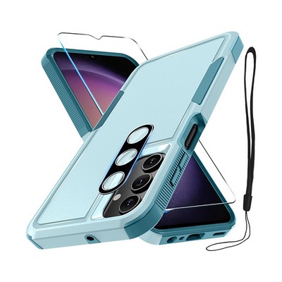 iBank ® Shockproof Case compatible with Galaxy A14/A15/A16/S25/S24/S23 + Screen Protector