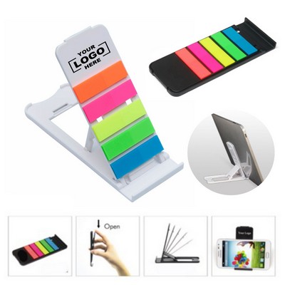 2-in-1 Sticky Note Memo Pad & Phone Holder