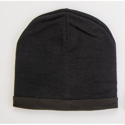 Rolled Fleece Beanie