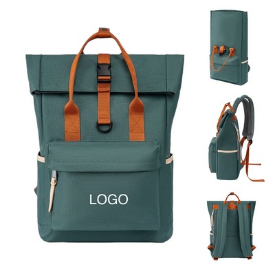 Roll Top Travel Backpack