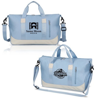 Dry Wet Compartment Gym Duffel Bag