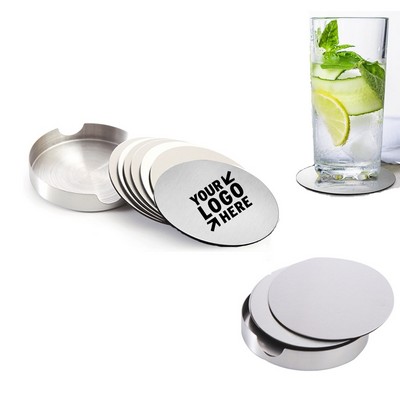 Stainless Steel Coasters Set
