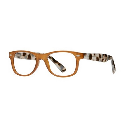 Avery Eco-Process Mocha & Tortoise Reading Glasses w/Blue Light Filtering