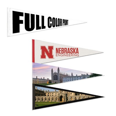 9" x 24" Various Printed Felt Pennant