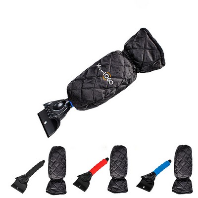 Windshield Scraper Glove with Foam Grip