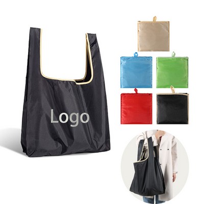 Portable Oxford Cloth Shopping Tote Bag