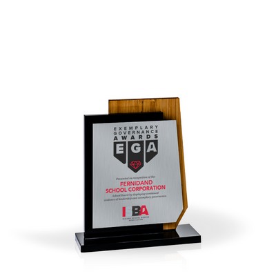 Monarch Acrylic & Bamboo Award