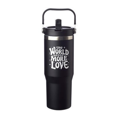 30 oz. Travel Trekker Travel Mug (1 Color Imprint)