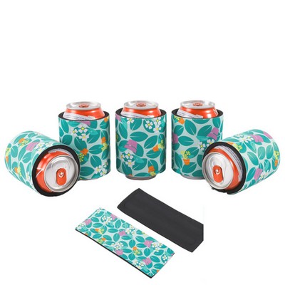 Non-slip Strong Slap Wrap Can Cooler Sleeve for Drinks Cans Bottles Cups Can Holder