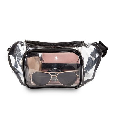 Portable PVC Transparent Waist Pack