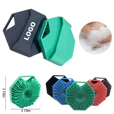 Polygonal Silicone Scrubber
