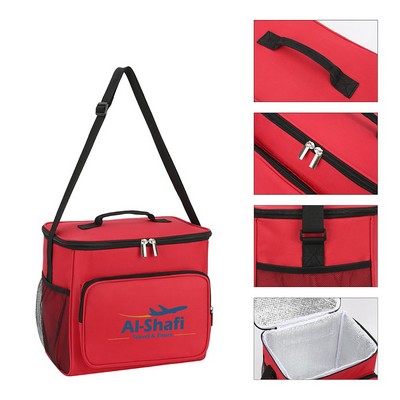 Cubic 12-Can Insulated Cooler Bag