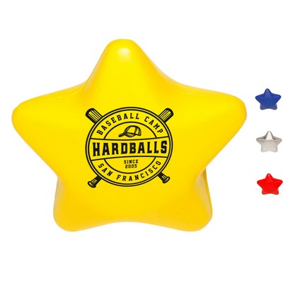 Star Stress Balls w/ Custom Logo PU Stress Reliever Balls