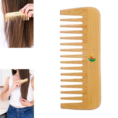 Wide Tooth Wooden Comb