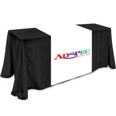 28" Table Runner (28"w x 88"l) with 3 Color Thermal Imprint