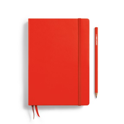 A5 Medium Hardcover Notebook - Lobster, Ruled Pages