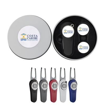 Pitchfix Original 2.5 Golf Divot Tool Deluxe Gift Set