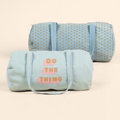 Small Denim Darling Duffel