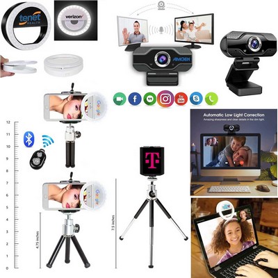 iBank ® Webcam with Microphone for Desktop or Laptop Computers