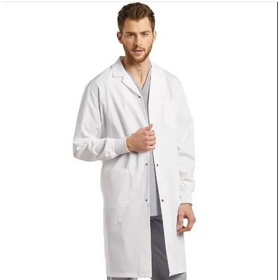 Unisex Lab Coat w/Snap Buttons