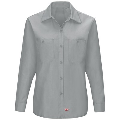 Red Kap® Women's Long Sleeve Work Shirt with MIMIX®