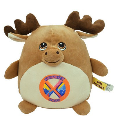 9" Marty the Moose Puff Plushie