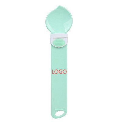 Mess-Free Cat Treat Squeeze Spoon / Pet Liquid Snack Feeder Tool