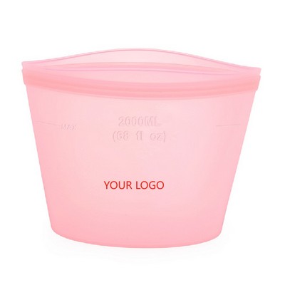 Premium Silicone Reusable Food Storage Bags