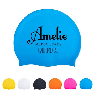 Flexible Silicone Swim Cap