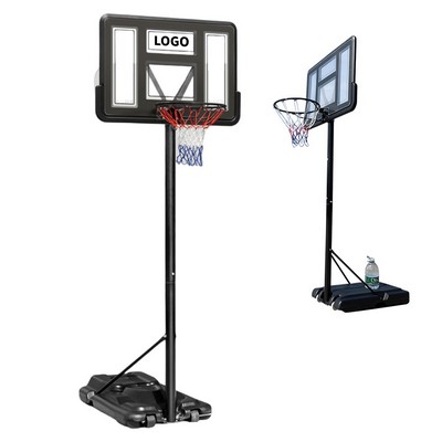5.6-10ft Adjustable Portable Basketball Hoop Goal System