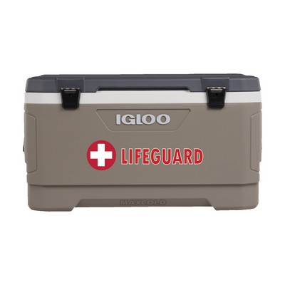 Igloo® Maxcold Latitude 100 Qt. Cooler (Sandstone/Carbonite)