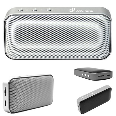 Metal Rectangular Wireless Bluetooth Speaker