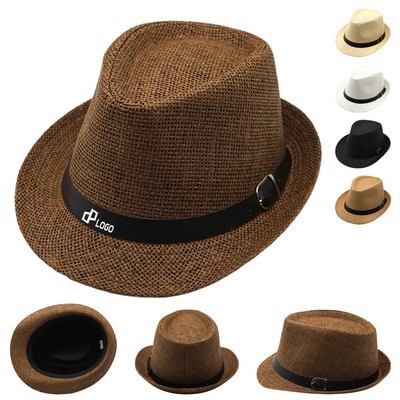 Summer Beach Fedora Straw Hats