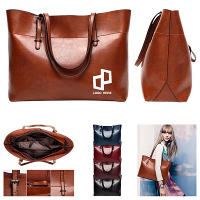 Large Capacity Vintage Handbag Tote Bag