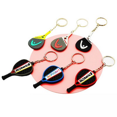 Padel Racket Keychain
