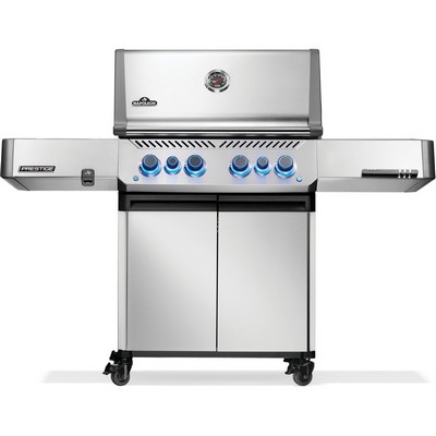Napoleon Prestige® 500 Natural Gas Grill with Infrared Side and Rear Burner - Stainless Steel