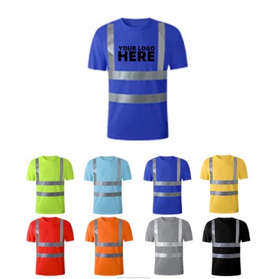 Crew Neck Force High Visibility Reflective T-Shirt