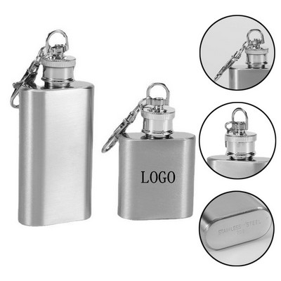 1-2 oz Stainless Steel Portable Wine Pot