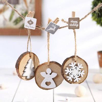 Birch Christmas Ornaments And Christmas Clips