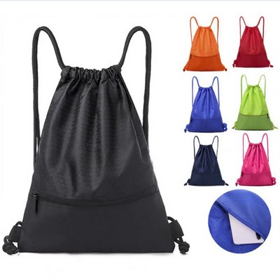 Waterproof Drawstring Backpack Bag