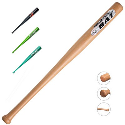 18" Mini Wood Baseball Bat