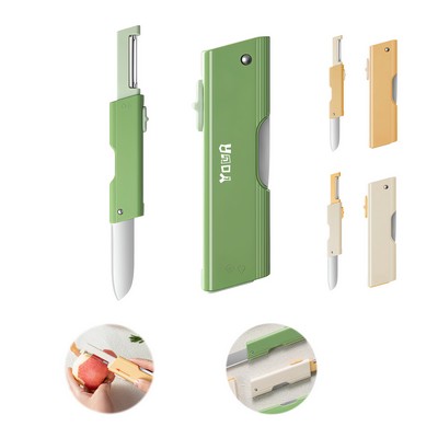 Mini Dual-Head Multi-Function Stainless Steel Fruit Knife